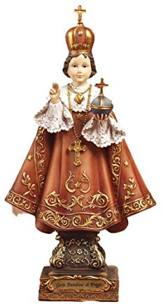Articoli religiosi by Paben Statue Jesus Prager Kind aus Harz 22 cm
