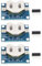 3-Teiliges Batteriezellen-Batteriehaltermodul Knopfbatterie-Montageplatte Elektrisches Haltermodul mit 2,54 mm Kontaktstiftanschluss für 20 mm CR2032-Münzzelle