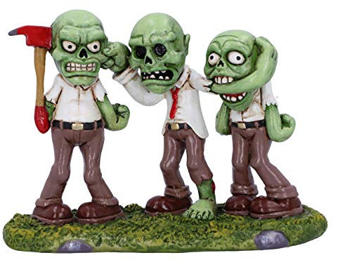 Nemesis Now Figura de Terror de Tres sabios, Resina, Zombies, 15.5cm