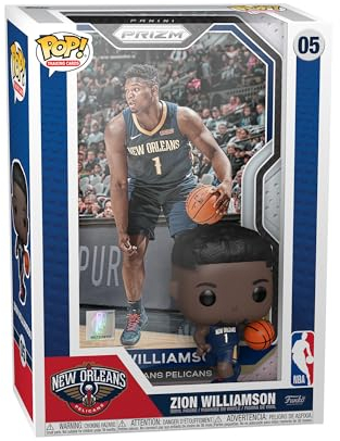 Funko Pop! Trading Cards: Zion Williamson - NBA + Panini - Vinyl-Sammelfigur - Geschenkidee - Offizielle Handelswaren - Spielzeug Für Kinder und Erwachsene - Sports Fans - Modellfigur Für Sammler