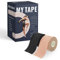 TK-Sports Kinesiotapes 5cm x 5m - Wasserfest & Elastisch - Kinesiologie Tape Set in versch. Farben - Kinesiotape, Physio Tape (2er Set, Beige & Schwarz)