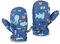 TAGVO Winter Kleinkind Fäustling Handschuhe, Fäustel für Mädchen Jungen, Wasserabweisend und Warme Baumwoll Handschuhe,Winter-Handschuhe mit Klettverschluss