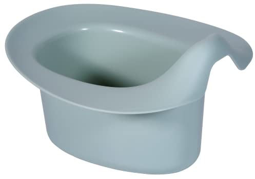 Kindsgut Pot à tenir le bébé, Pot bébé WC/toilette, couleurs discrètes, sans couche, adapté à l'enfant, aquamarine