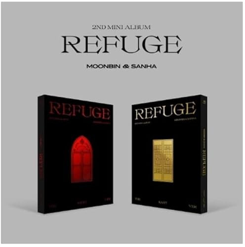 DREAMUS MOONBIN & SANHA of Astro – Refuge [West Ver.] (2. Mini-Album) Album + Vorbestellung begrenzte Vorteile + Kulturkoreanisches Geschenk (Dekorative Stic