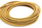 Cavo da 5 metri, 0,75 mm2, vintage, intrecciato, intrecciato, in seta, flessibile, cavo di illuminazione, 300,00 V (oro)