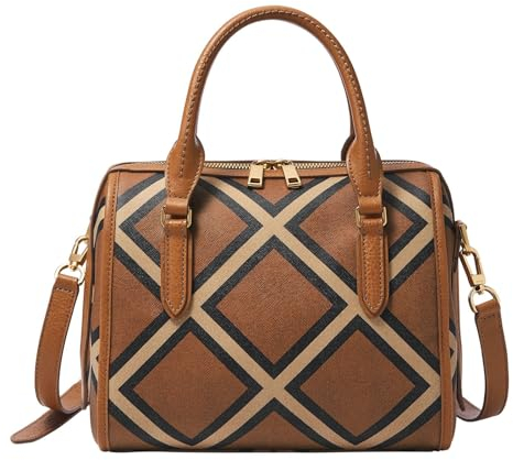 Fossil Damen-Satchel Williamson beschichtet PVC Textil, ZB1913194