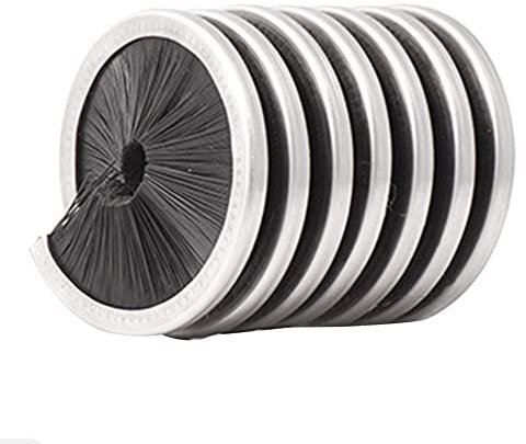 Lnfxkvva Portable Rope Cleaning Brush Hiking Caving Ropes Wash Brushes for Outdoor Tool Accessories,Black