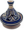 Mini Tajine Gewürzhalter aus Keramik von Safi, handbemalt, Durchmesser 16 cm, 1704241102