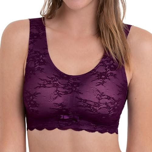 Anita - Essential Lace - Bralette (S Purple)
