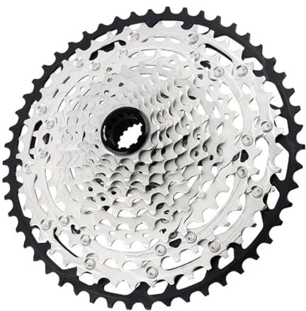 Zenlux DEORE M6100 SLX CS-M7100 XT M8100 12-Gang-Kettenrad kompatibel mit Shimano 10-51T Zahnrädern Mountainbike Freilauf Fahrrad Micro Spline Kassette (CS-M7100)