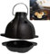 EpheyFIF Pre-Seasoned Cast Iron Dutch Oven Pot, Potato Garlic Roaster Baker, Garlic Cooker For Oven Grill Stove, Small Box