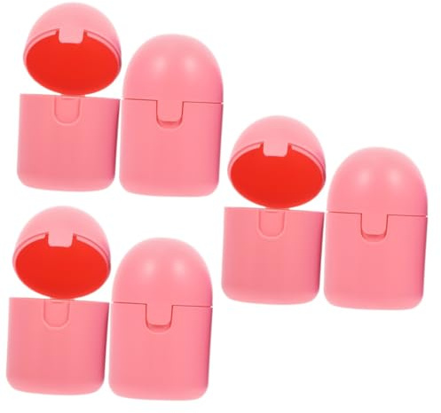Baluue 6stücke Mikrowellen-sterilisationsbehälter Für Hitzebeständig Praktische Aufbewahrungsbox Für Persönliche Gegenstände Für Menstruationstassen Und Hygieneartikel