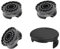 3 Pcs Strimmer Spool Replacement Line with 1 Pcs Spool Covers F016F04557 ¨C Compatible with Bosch Art 23 SL, 26 SL Grass Trimmer Models F016800569 & F016800385 ¨C Grass Trimmer Spool Replacement