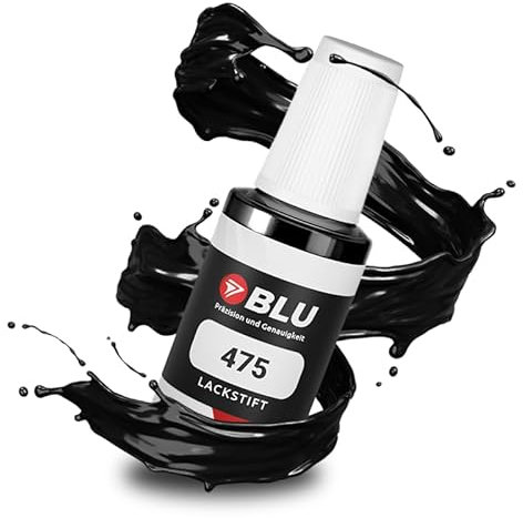 BLU Auto Lackstift Schwarz kompatibel für BMW 475 SCHWARZ BLACKSAPPHIRE | Auto Lack Reparatur Ausbesserungslack