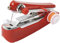 Anneome Mini máquina de coser portátil portable sewing machine handmade agujas de coser hilo fácil Maquina de bordar enhebrar máquinas de coser portátiles maquina de coser manual rojo
