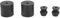 SEAFRONT Rubber Shock Rod Stop Cone 10665 Wind & Impact for Trailer Rump Door, 2 Set Holder Kit to Protect RV Supporters From Damage