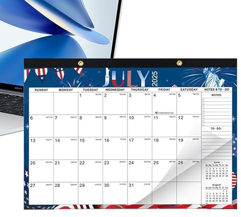 Kreativer Wandkalender – 2025–2026, Amerikanischer Kalender, Wandplaner, Urlaubsthema Mit Monatlichen Illustrationen, Heimbüro, Schulplanung Und Dekoration