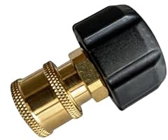 M22-14mm to 1/4 Quick Connect Adapter Set, Pressure Washer Hose Fittings, Quick Connect Swivel, Pressure Washer Adapter for Pressures Washer Gun and Hose