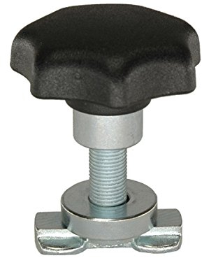 kuriershop Schraubfitting mit Sterngriff für Airlineschienen, 7-14 mm, M10
