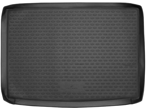 Walser XTR Kofferraumwanne für Mercedes Benz B-Klasse (W246) 2011-2018, oberer Ladeboden, 100% passgenaue Antirutschmatte Auto, Gummimatte Auto, Kofferraum Schutzmatte, Auto Gummimatten