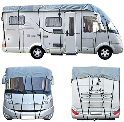 Cartrend Caravan Dachschutzplane Plane Dachplane Dachschutz Caravan Schutzhülle Abdeckplane Dachschutz Caravan, 5,0 x 3 m