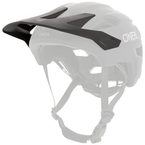 O'NEAL | Visiera di ricambio per casco da bici | MTB All-Mountain | Pezzo di ricambio per casco Trailfinder Solid | Visiera di ricambio per casco Trailfinder Solid | Adulto | Nero | Taglia unica