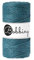 Bobbiny Corde Macramé Peignée Regular 3mm (Peacock Blue) 100m