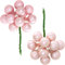 WeRChristmas Boule Rose Layette, 2,7 cm
