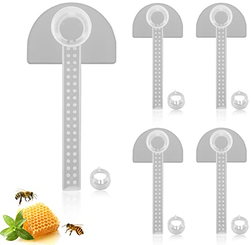 HERCHR Bienen Wasser Feeder, 5pcs Bienen Eingang Feeder Futtergeräte Für Bienen Feeder Bienen Eingang Bienenstock Wasser Feeder Trinken Nest Eingang Imker Bienenzucht Feeder