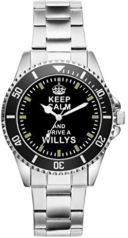 KIESENBERG Uhr - Geschenke für Willys Fan 1655