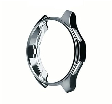 Schutzhülle Cover Case für Samsung Galaxy Watch Gear S3 42mm / 46mm Classic/Frontier optional mit Display-Schutzfolie (46mm, Gray)