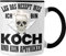Trendation - Koch Geschenke Männer Tasse Lustig Geschenk für Koch Köchin Geschenkidee Frauen (Schwarz)