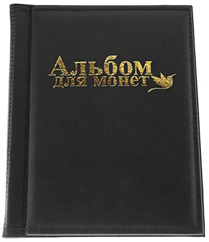 Münzalbum, 250 Taschen Münzenalbum Münzsammler Coins Aufbewahrung Sammelalbum Münzalbum Münzsammlung Taschenalbum Münzhalter Buchgeld Penny Pocket Collector Münz Münzen Jetons Medaillons Abzeichen
