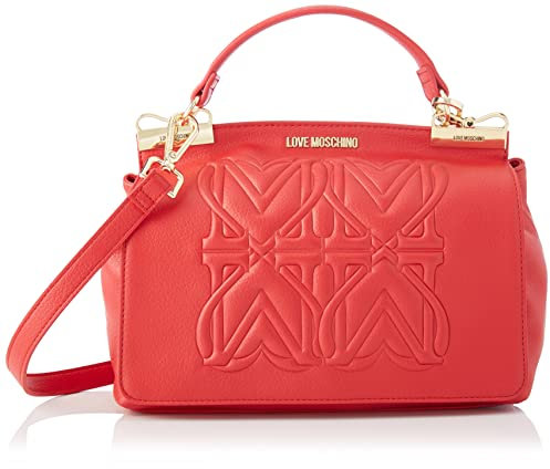 Love Moschino JC4336PP0FKC0, Borsa a Mano, Donna, Rosso, Taglia unica