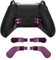 Controller Paddles Premium Edelstahl Metall Material 4 Stück für Elite Controller Paddles Kompatibel mit für One Elite Wireless Controller Series 2.(Violett)