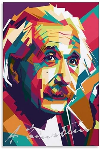Puzzle für 1000 Teile Seien Sie Albert Einstein 2 Poster Holz Puzzlespiel Erwachsenen und Kinder puzzle Poster 1000 Piece 29.5x19.6inch(75x50cm) Kein Rahmen