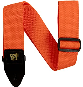 Ernie Ball Gitarrengurt aus Polypropylen, Orange