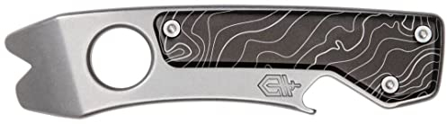 Gerber Multi-Tool mit 6 Funktionen, Chonk, Mit Gürtel-Clip und Flaschenöffner, Gewicht: 68 g, Länge: 9,9 cm, Silber/Schwarz, 31-004146