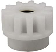1PCS Plastic Bearing Gear for Easy Mop Broom, Mop Pedal Broom Spin Clutch Octagon Bearing Bucket One Way Sprockets Repair Replacement Part (White)