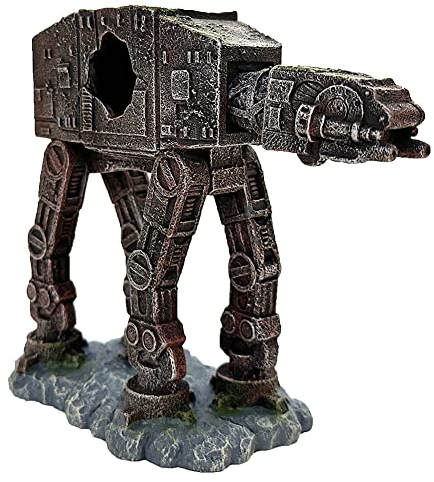 SLOCME Aquarium Imperial Walker Dekorationen - Tropische Betta Fisch Versteck Höhle Ornament
