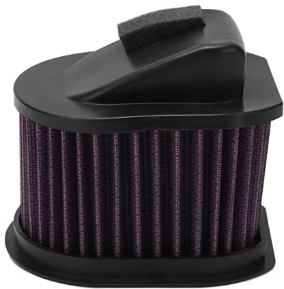 XTevu Filtro Aria Per Moto Ad Alto Flusso, Lavabile E Riutilizzabile, Compatibile Per Kawasaki Z800 2013-2016 Z750 2004-2012 Z1000 2003-2009