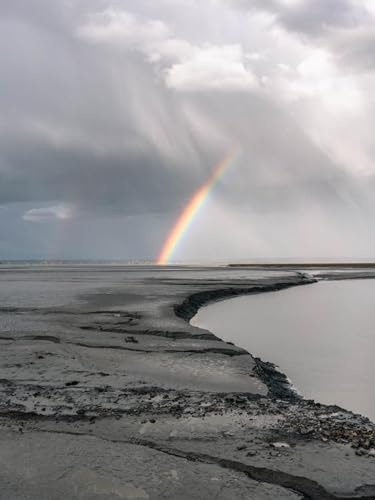 Regenbogen über dem Meer – 5000-teiliges Holzpuzzle – Muttertags-Puzzle-Geschenk für Mama