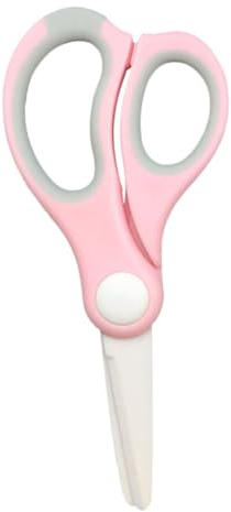 IMIKEYA Ciseaux En Céramique Pour Bébé Gadget De Cuisine Cisaille Pour Bébé Ciseaux À Fruits Pour Bébé Ciseaux De Cuisine Portables Produit Alimentaire Rose Pp