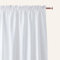 ROOM99 Vorhang mit Kräuselband Aura 140 x 230 cm Breite x Höhe Schiebegardinen Modern Curtain Wohnzimmer Schlafzimmer Weiß, 1 Stück