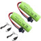 2PCS 3.7V 500mAh Li-ion Batterie SM-2P Stecker mit USB Ladegerät für doppelseitige Fernbedienung Stunt Truck RC Fernbedienung Auto DE35 DE38 DE40 DE50 DE55 TB202 TM141