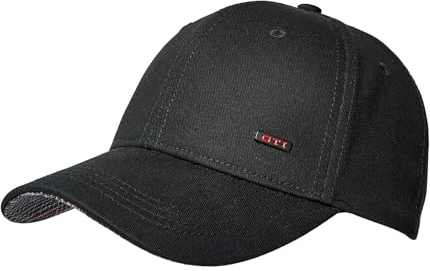 Volkswagen 3A5084300A041 Baseballkappe GTI Plakette Logo Schriftzug Baseballcap Basecap Mütze Cap, schwarz