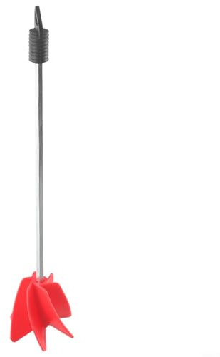 HEIBTENY Epoxidharz Rührer, Epoxidharz Mischpaddel für 1/4 Bohrer, 300 mm Farbrührer, Rührstab Bohrmaschine, Quirl, Epoxidharz Zubehör, wiederverwendbarer Farbmischer zum Mischen