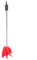 HEIBTENY Epoxy Resin Stirrer, Epoxy Resin Mixing Paddle for 1/4 Drill, 300 mm Colour Stirrer, Stirring Rod Drill, Whisk, Epoxy Resin Accessories, Reusable Paint Mixer for Mixing