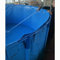 Piscina con accumulo d'Acqua, Piscina Esterna Alta 4 Piedi, Piscina Fuori Terra Rotonda in PVC per Giardino, terrazza, Patio, Serbatoio Pieghevole, capacità 250-3980 galloni (3X1,2 M - 8478