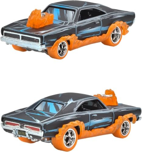 Hot Wheels GHOST RIDER CHARGER Modellauto DieCast Marvel Maßstab 1/64 7cm Pop Culture JBL81